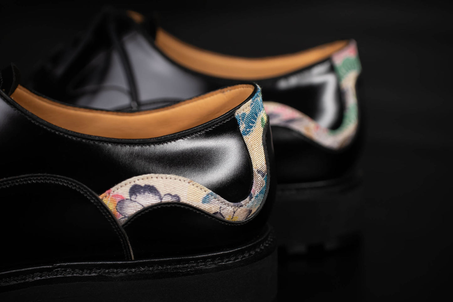 Herman Shoeman x Without Invitation Black Oxford