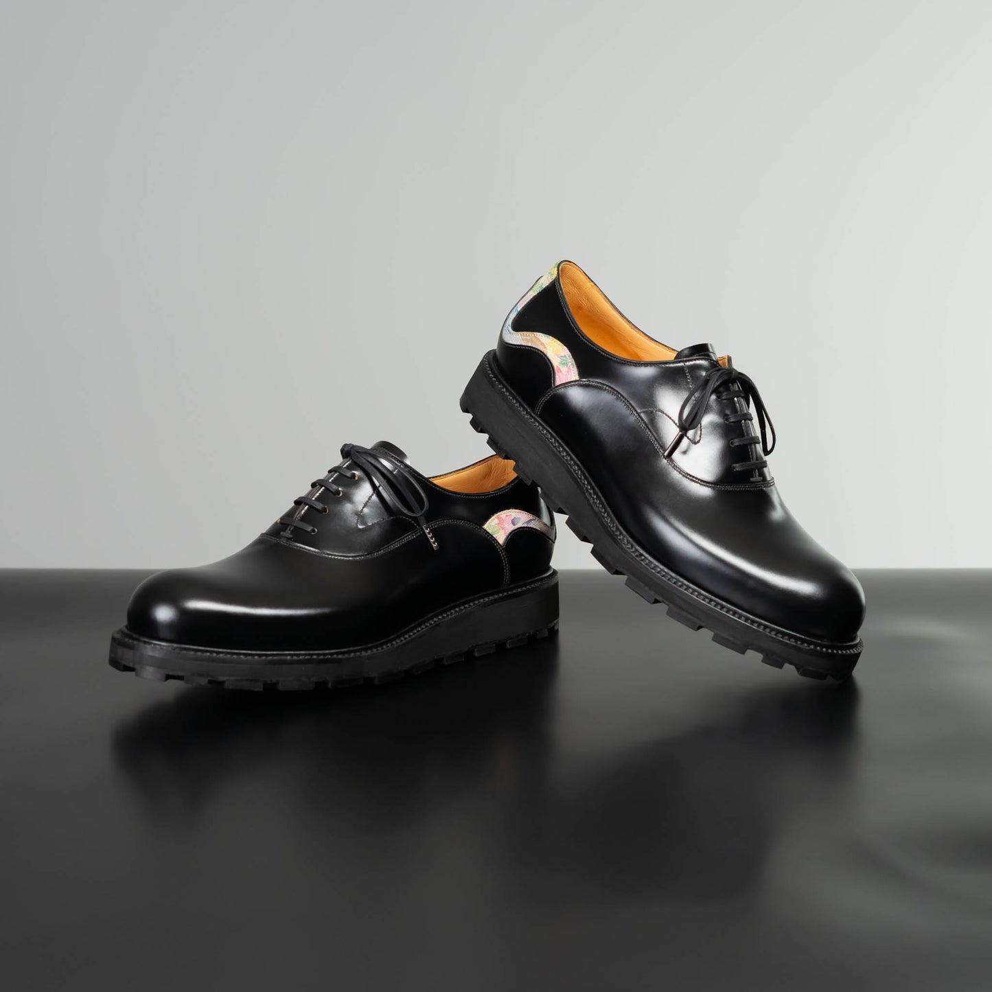 Herman Shoeman x Without Invitation Black Oxford