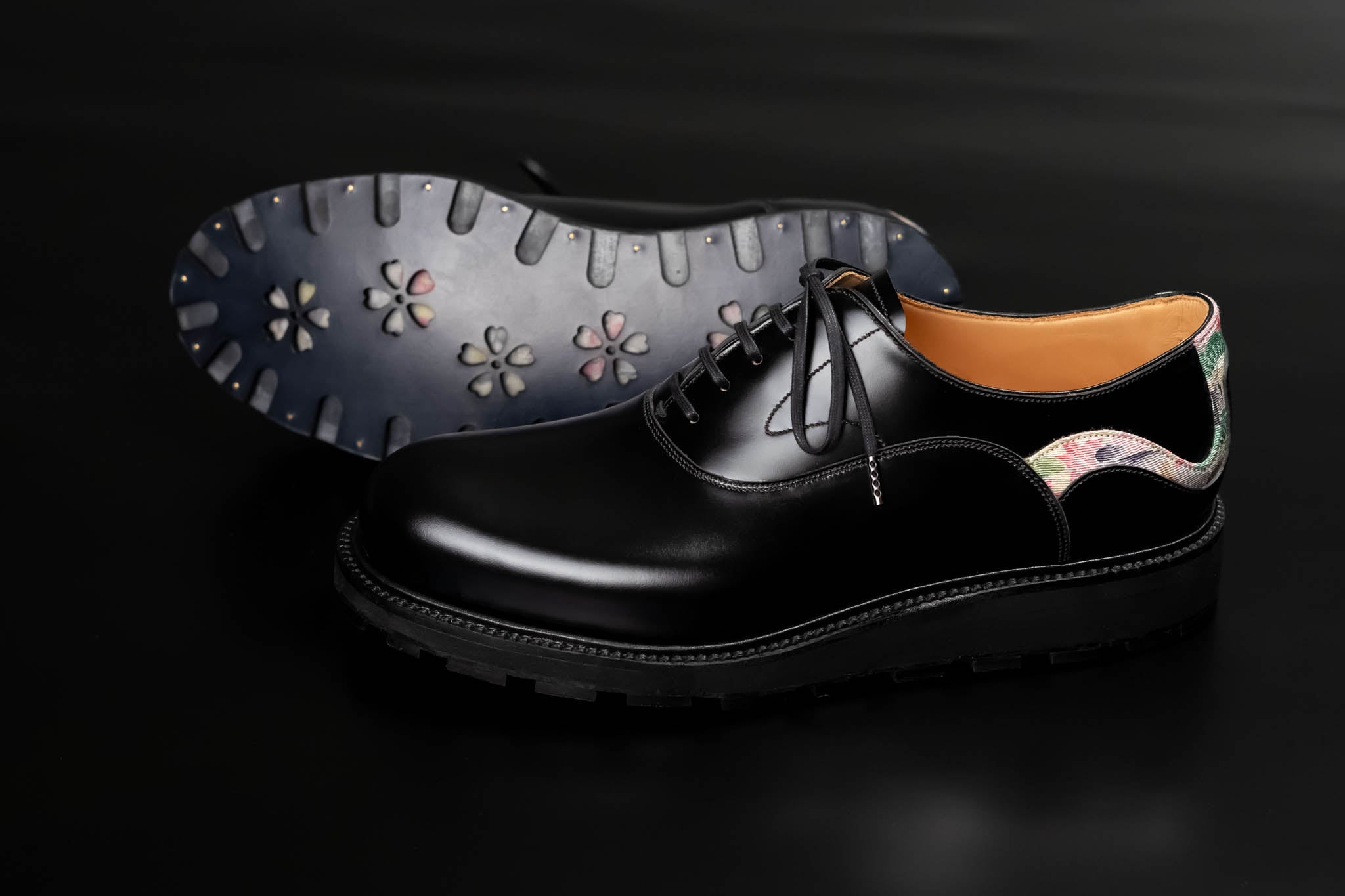 Herman Shoeman x Without Invitation Black Oxford
