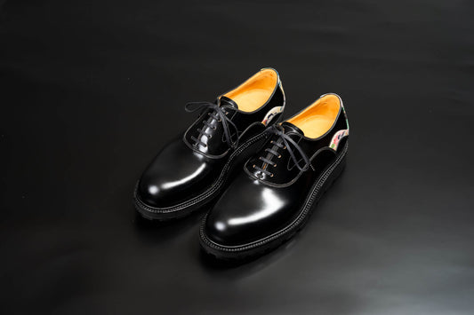 Herman Shoeman x Without Invitation Black Oxford